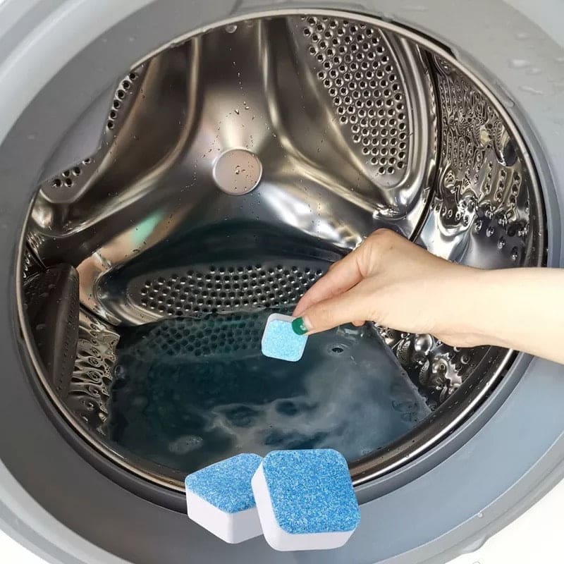 12 Pcs Washing Machine Cleaner Effervescent Tablet, Deep Cleaning Washing Deodorant, Washing Machine Cleaner Descale 12 Pcs Washing Machine Cleaner Effervescent Tablet, Deep Cleaning Washing Deodorant, Washing Machine Cleaner Descale